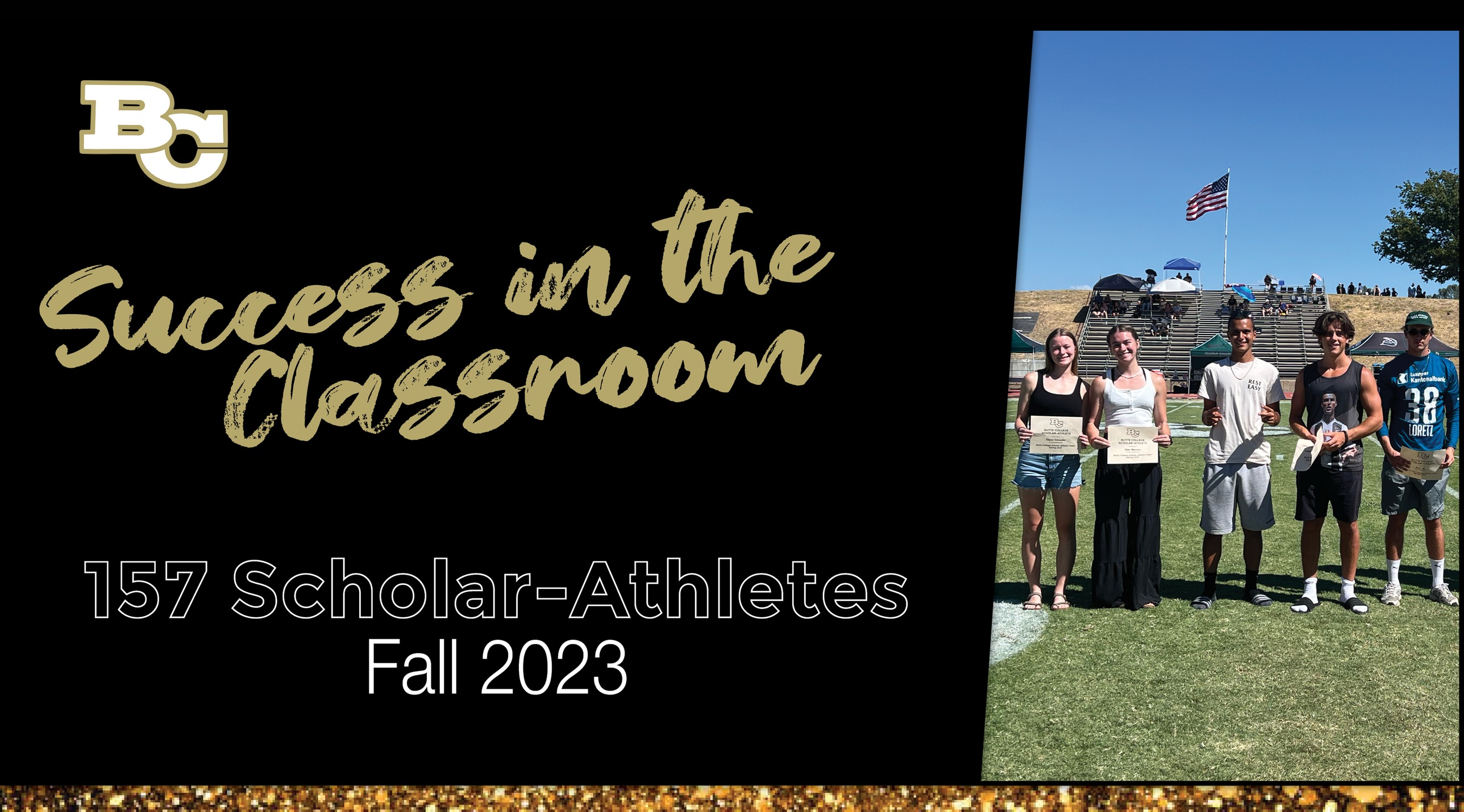 157 Student-Athletes Named Fall 2023 Scholar-Athletes; 52 Earn Perfect Marks