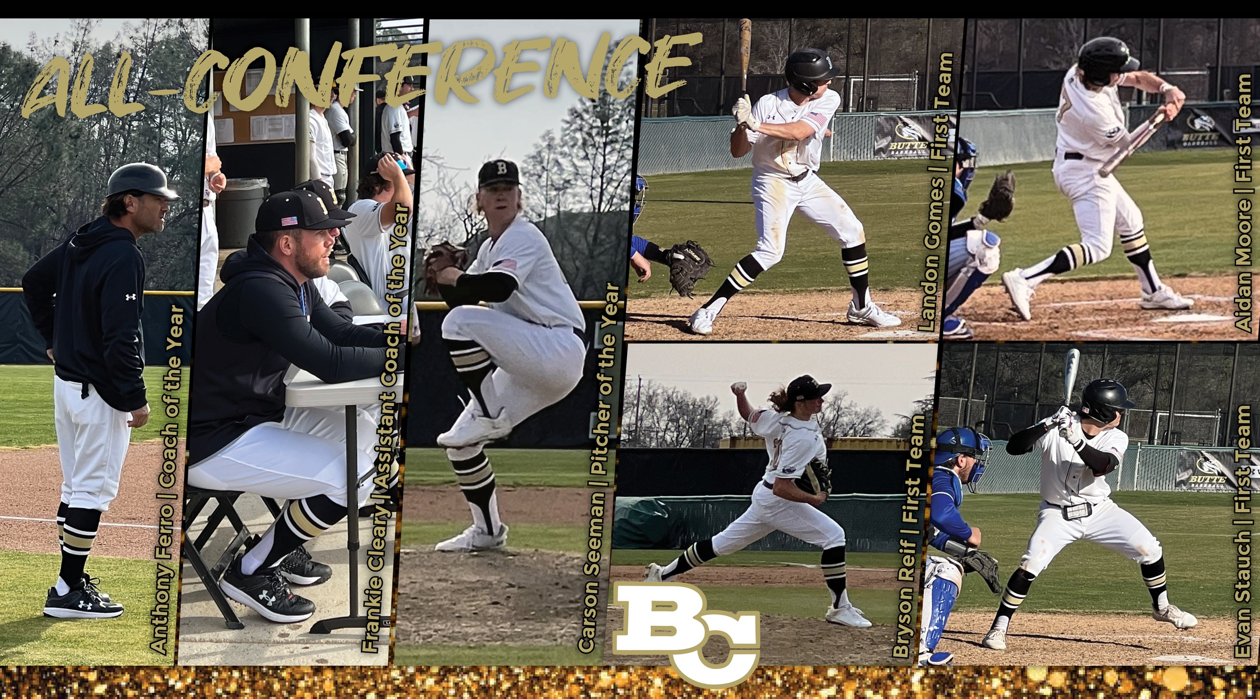 Seeman, Ferro, Cleary Earn Top Honors; Baseball Lands 16 Conference Honors