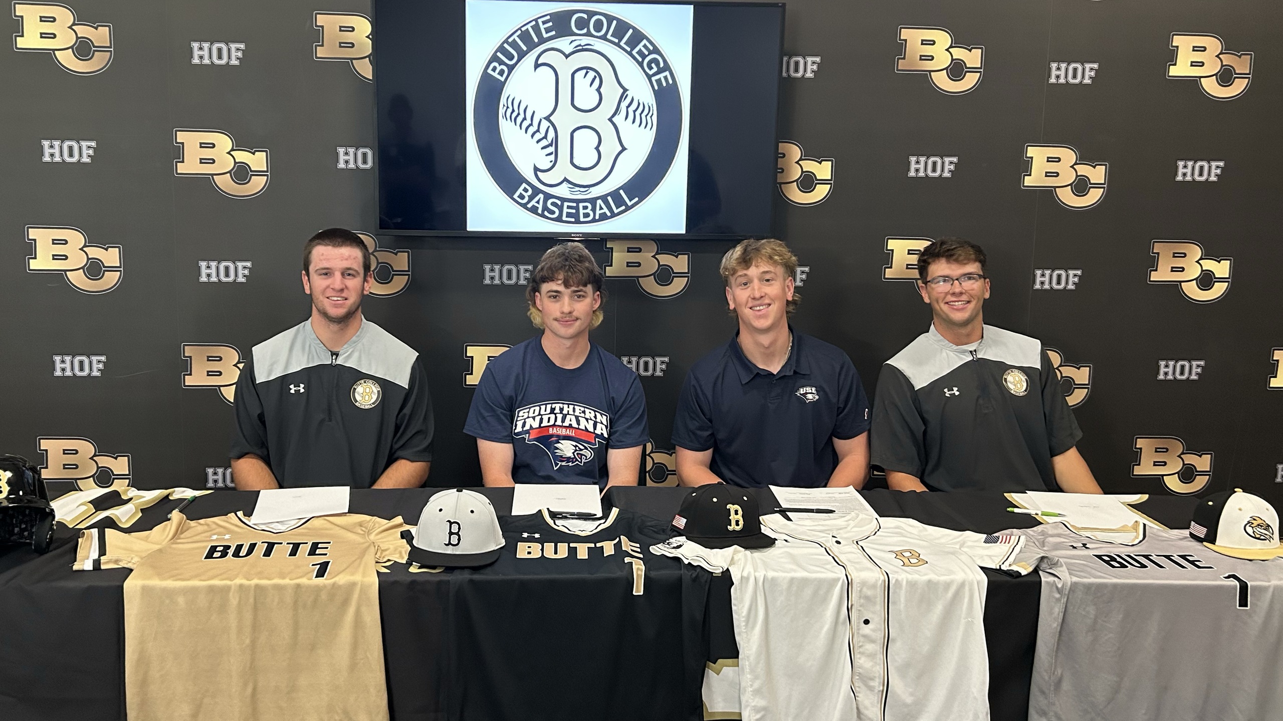 Four Baseball Student-Athletes Ink with Four-Year Schools