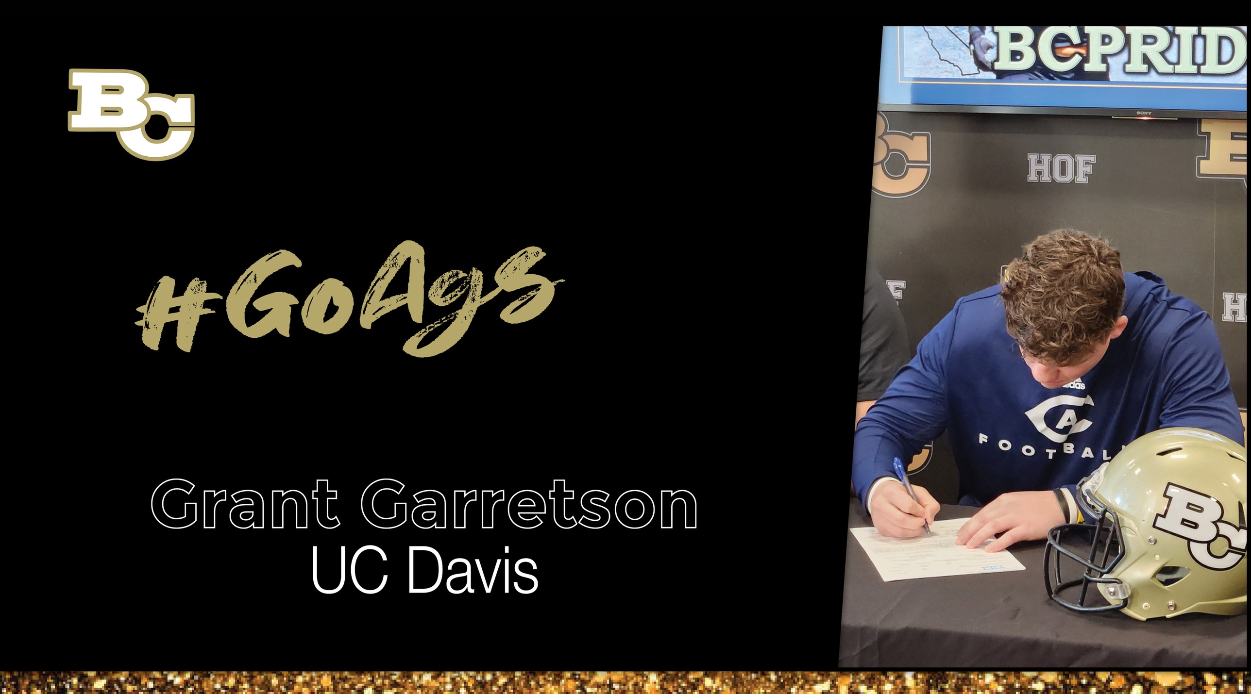 Garretson Signs with UC Davis