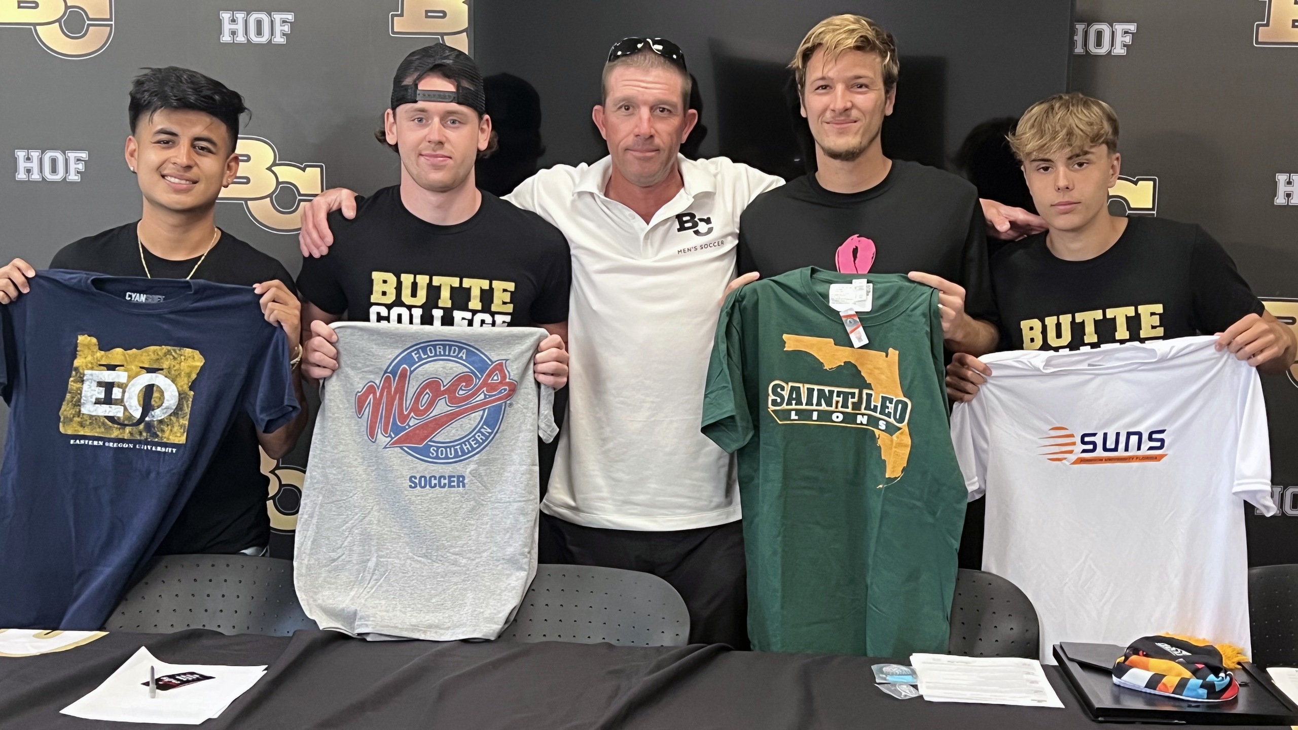 Four More Men's Soccer Student-Athletes Ink with Four-Year Schools