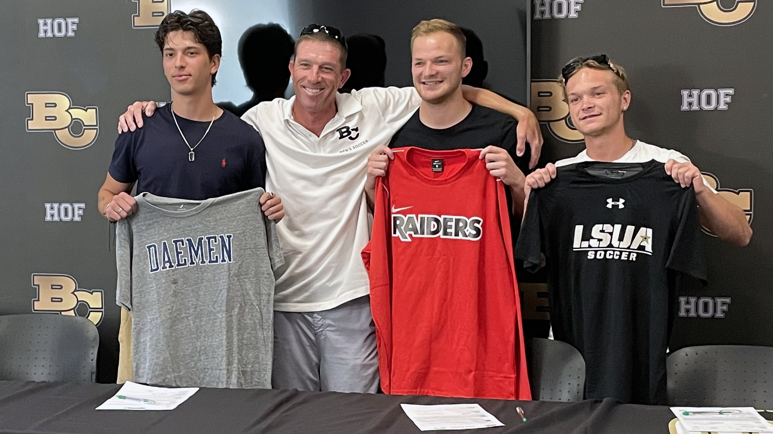 Four More Men's Soccer Student-Athletes Land Signings