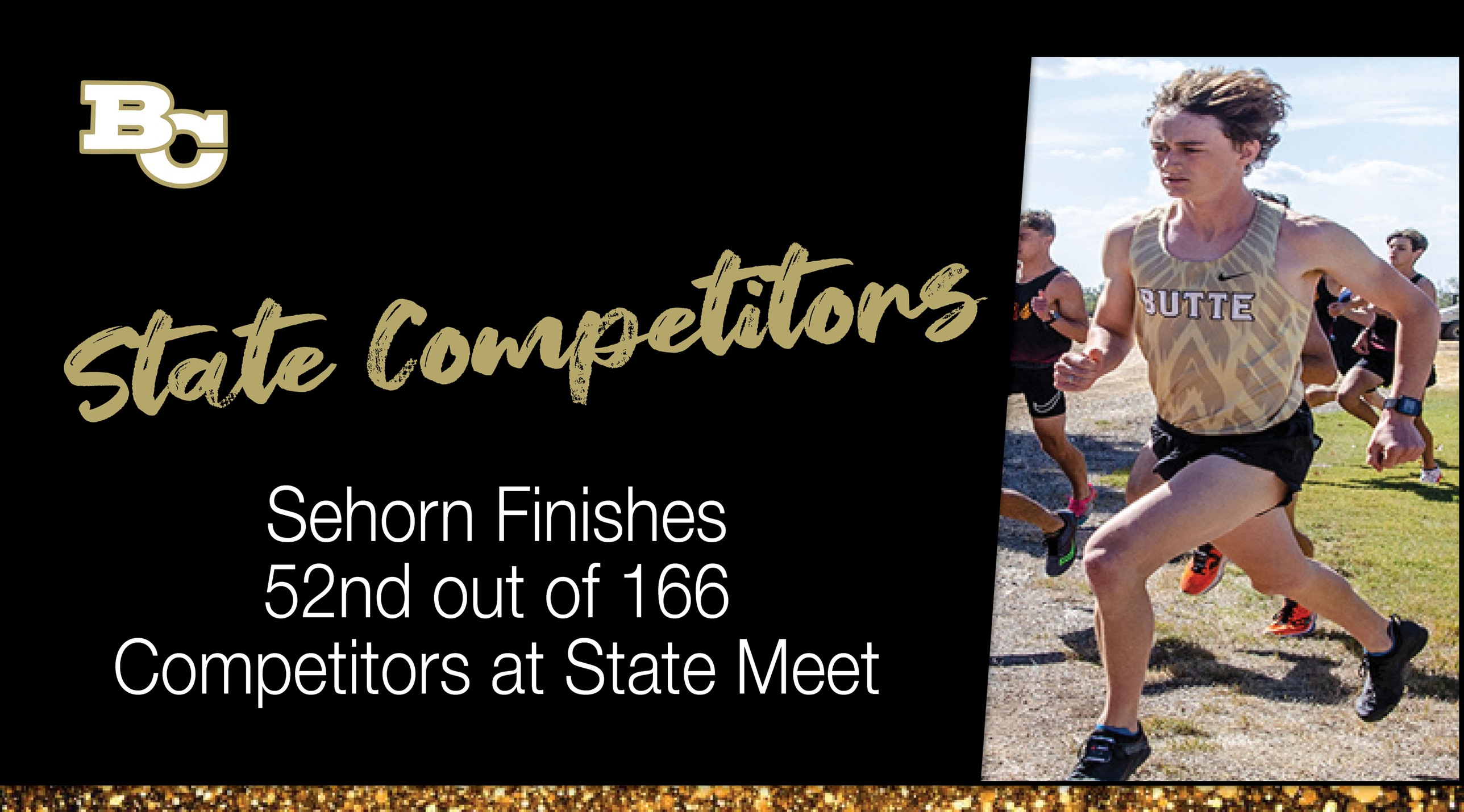 Sehorn Finishes 52nd to Lead Roadrunners at State Meet