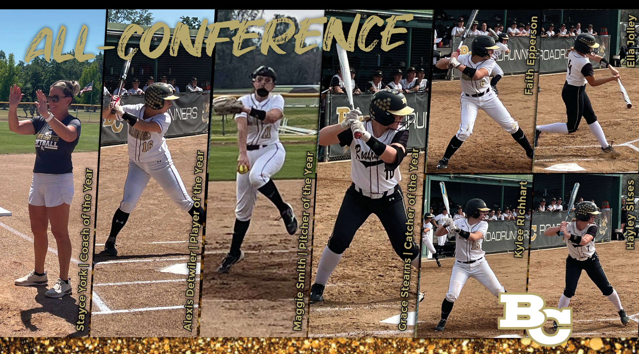 Softball Sweeps Top Conference Awards; Lands Eight on First Team