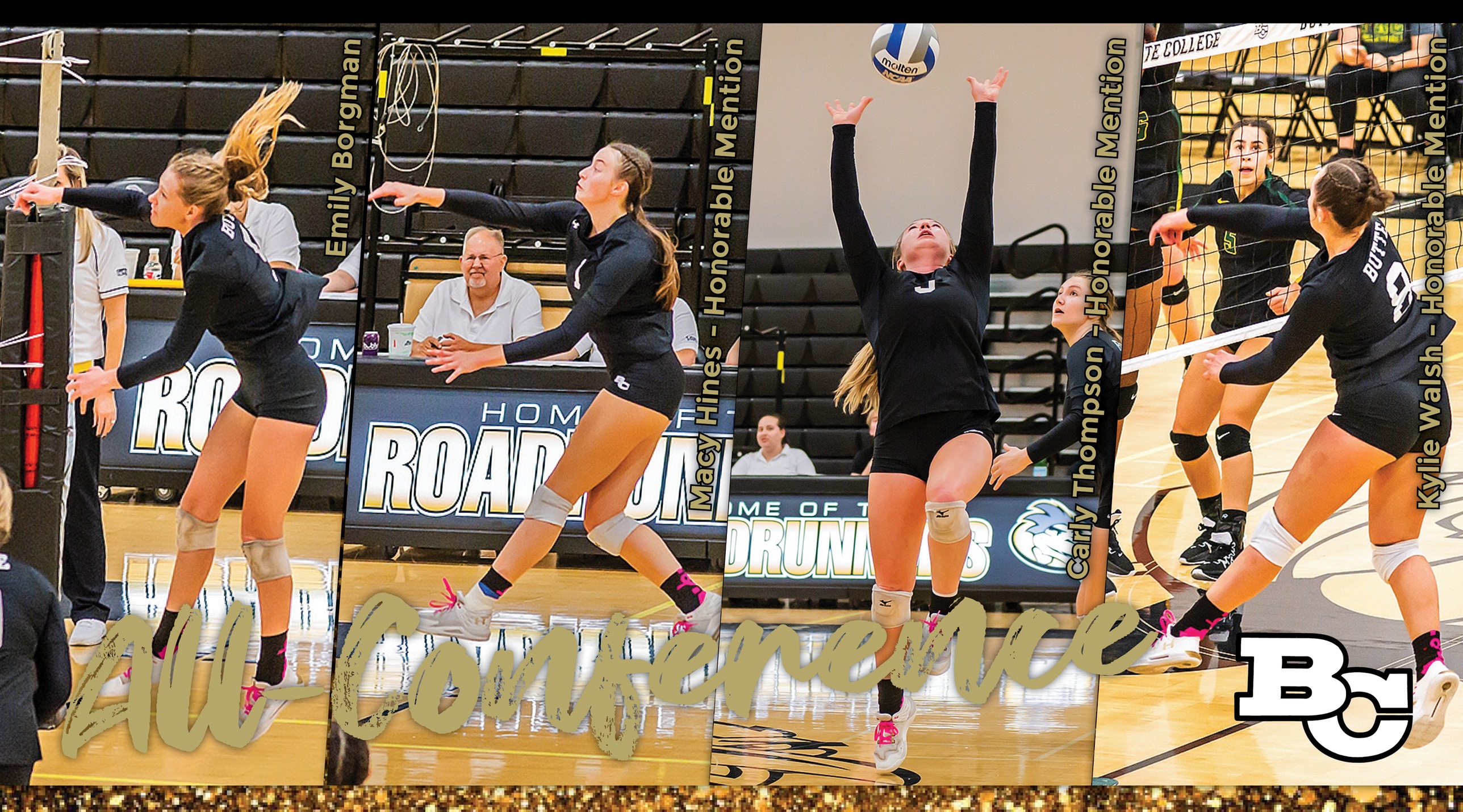 Women's Volleyball Lands Four on All-Conference Lists
